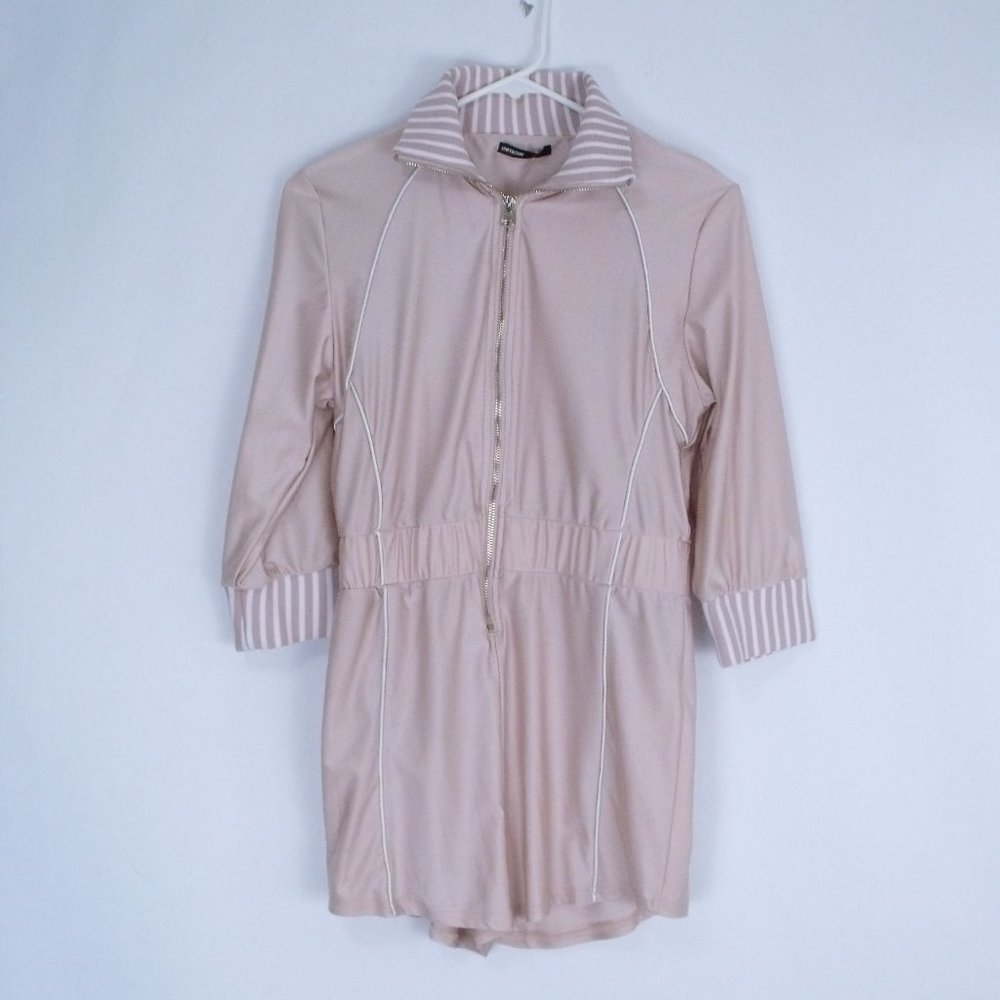 Love Culture Blush Shorts Romper Large